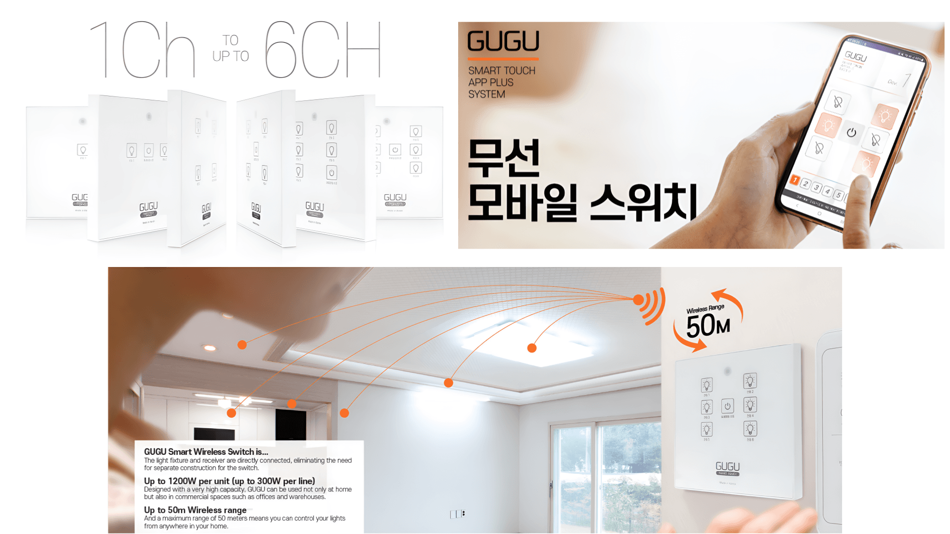 GUGU 무선 스위치