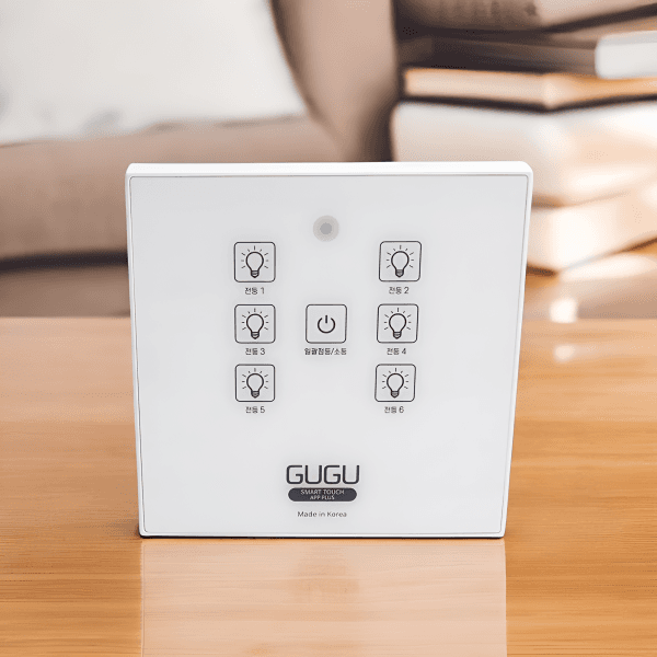 GUGU标准无线触摸开关6通道